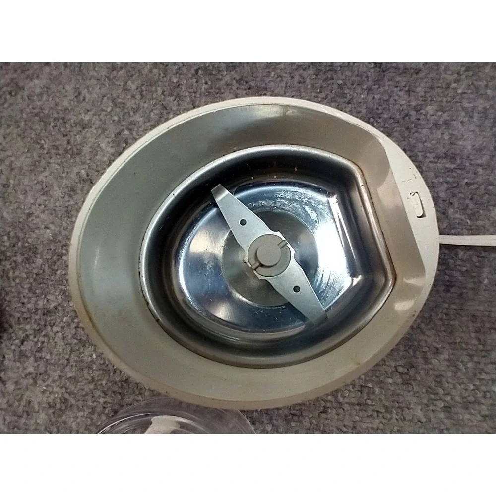 Krups Fast-Touch Coffee Mill Type 203 B White Electric Blade Grinder 160W 120V